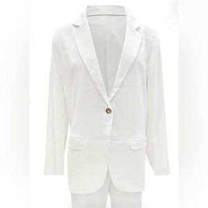 Essentiel Montréal White oversize  blazer size medium